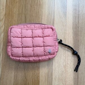 FP Movement by Free People Pink Quilted Cosmetic Bag